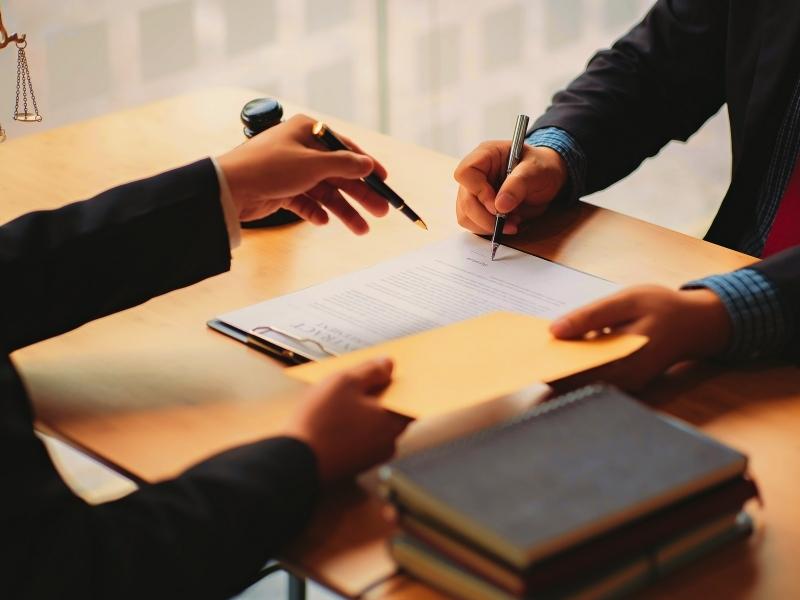 Sign the agreement The Concept of Legal Procedure and Litigation