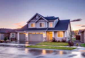 a house, divorce